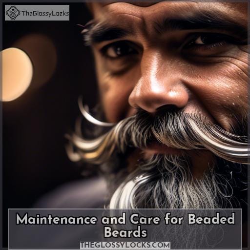 Maintenance and Care for Beaded Beards