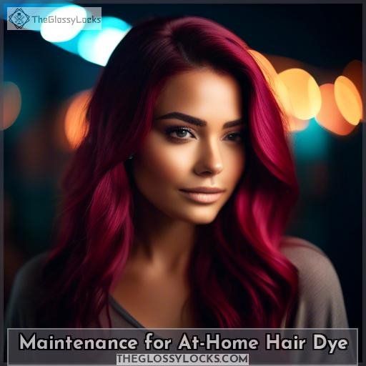 Maintenance for At-Home Hair Dye