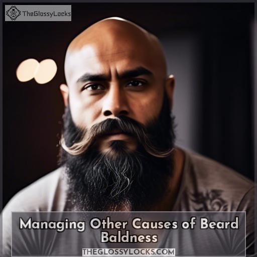 Managing Other Causes of Beard Baldness
