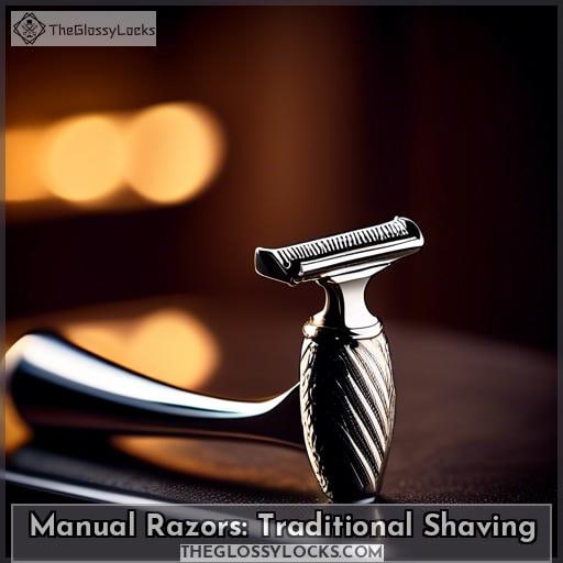 Manual Razors: Traditional Shaving