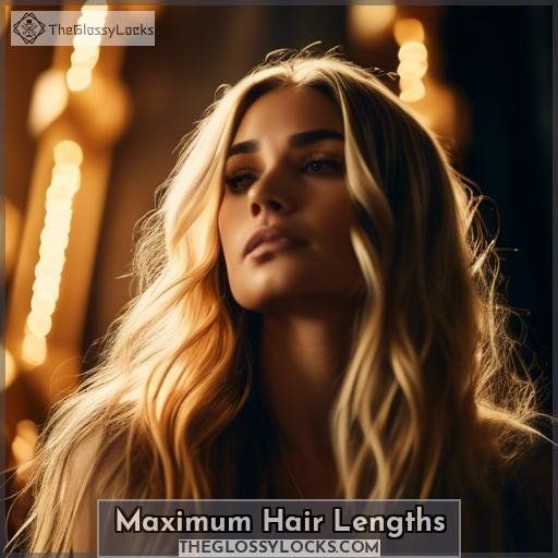 Maximum Hair Lengths