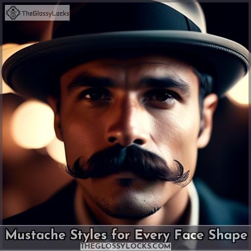 Mustache Styles for Every Face Shape