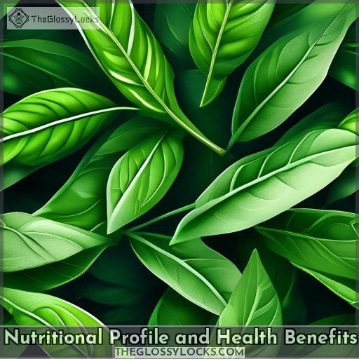 Nutritional Profile and Health Benefits Nutritional Profile and Health Benefits