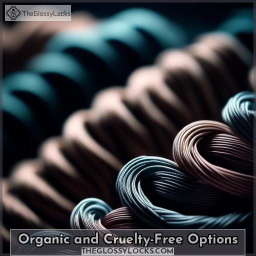 Organic and Cruelty-Free Options