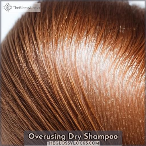 Overusing Dry Shampoo