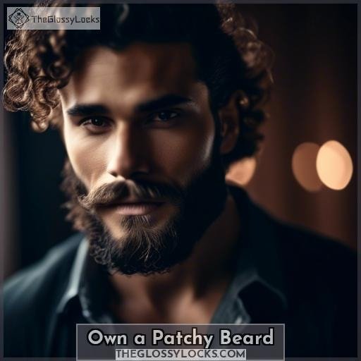 Own a Patchy Beard