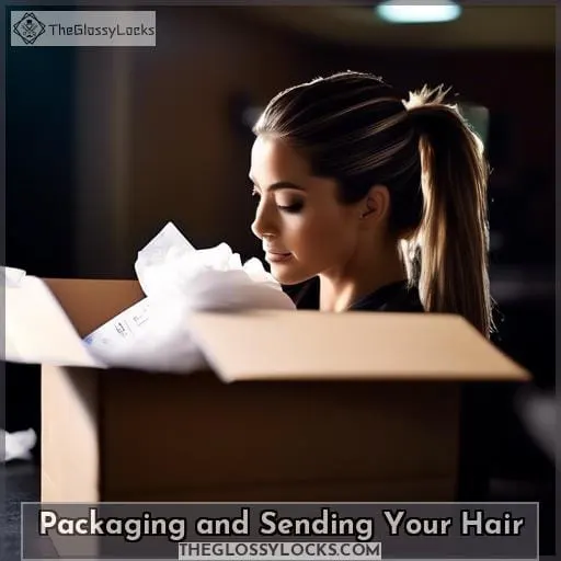 Packaging and Sending Your Hair