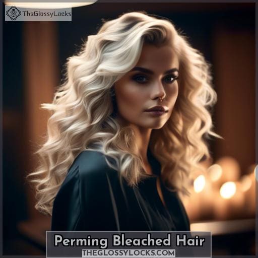 Perming Bleached Hair