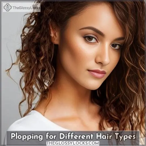 Plopping for Different Hair Types