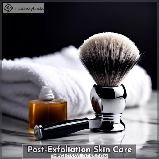 Post-Exfoliation Skin Care