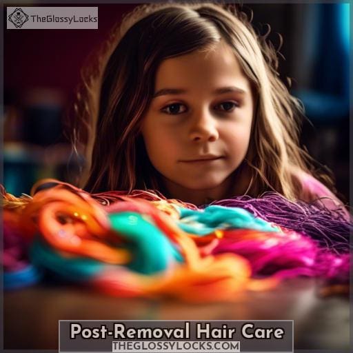 Post-Removal Hair Care