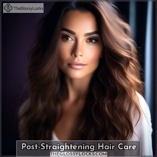 Post-Straightening Hair Care