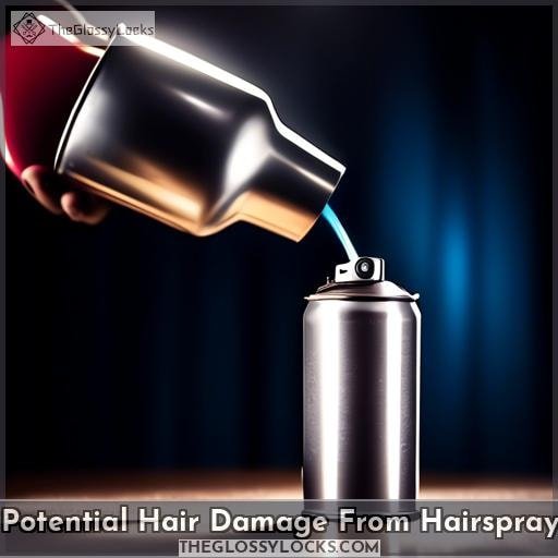 Potential Hair Damage From Hairspray