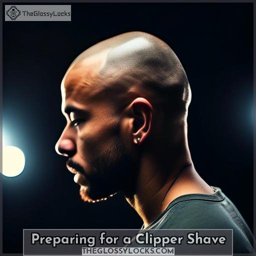 Preparing for a Clipper Shave