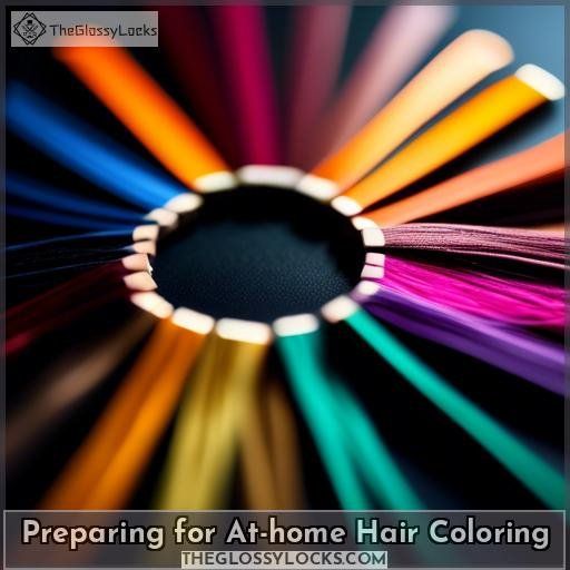 Preparing for At-home Hair Coloring