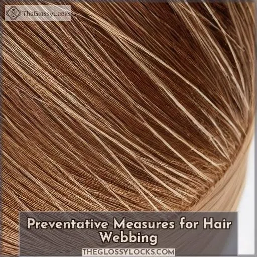 Preventative Measures for Hair Webbing