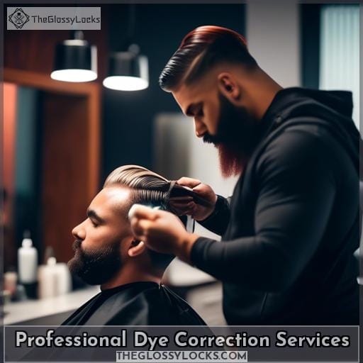 Professional Dye Correction Services