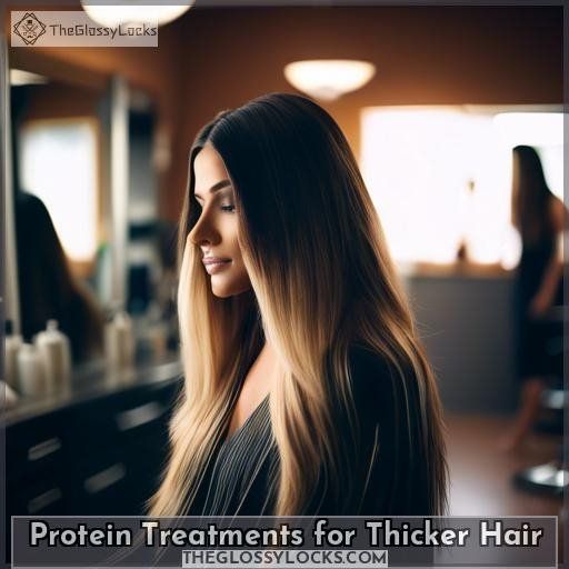 Protein Treatments for Thicker Hair
