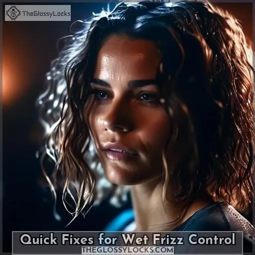 Quick Fixes for Wet Frizz Control