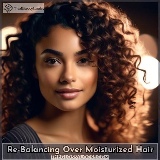 Re-Balancing Over Moisturized Hair