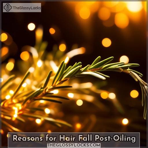 Reasons for Hair Fall Post-Oiling