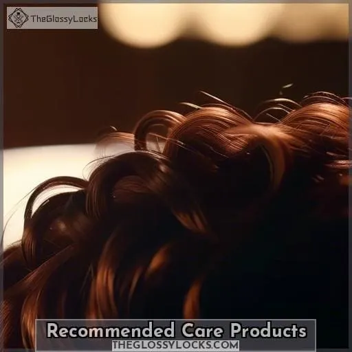 Recommended Care Products