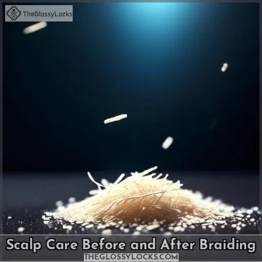 Scalp Care Before and After Braiding