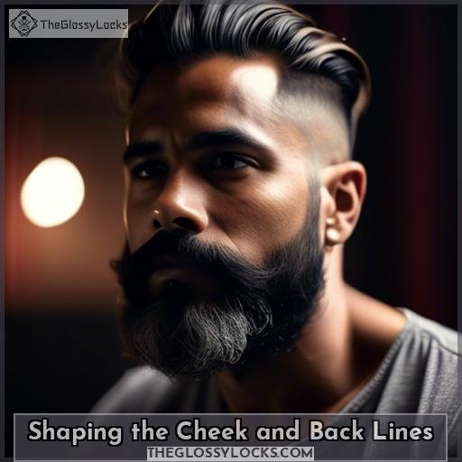 Shaping the Cheek and Back Lines