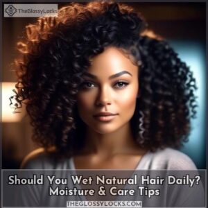 should i wet my natural hair every day