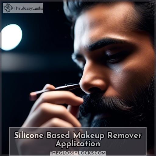 Silicone-Based Makeup Remover Application