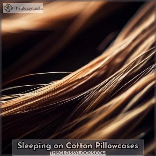 Sleeping on Cotton Pillowcases