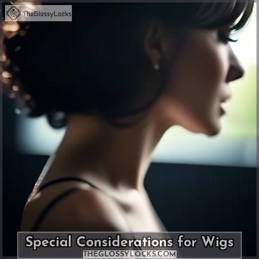Special Considerations for Wigs Special Considerations for Wigs