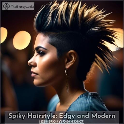Spiky Hairstyle: Edgy and Modern