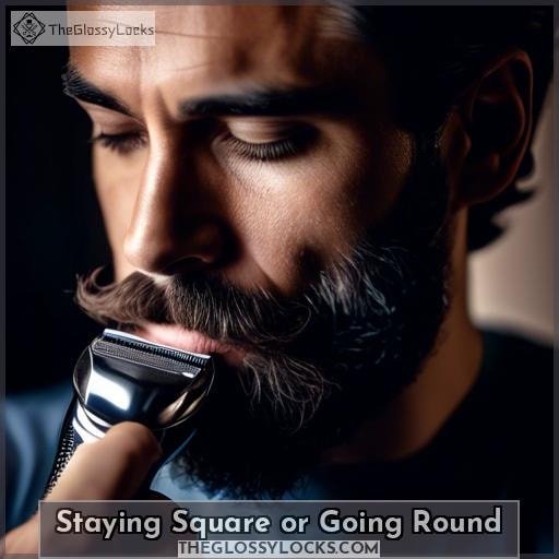 Staying Square or Going Round