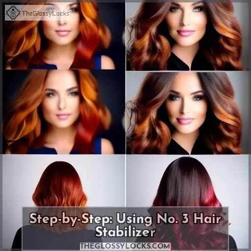 Step-by-Step: Using No. 3 Hair Stabilizer