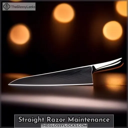 Straight Razor Maintenance