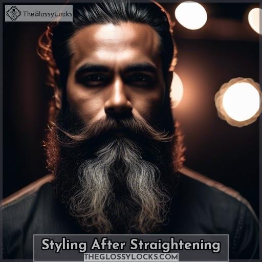 Styling After Straightening