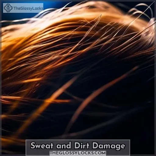 Sweat and Dirt Damage