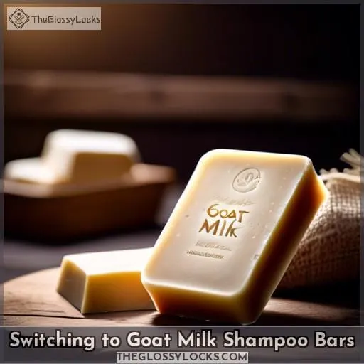 Switching to Goat Milk Shampoo Bars