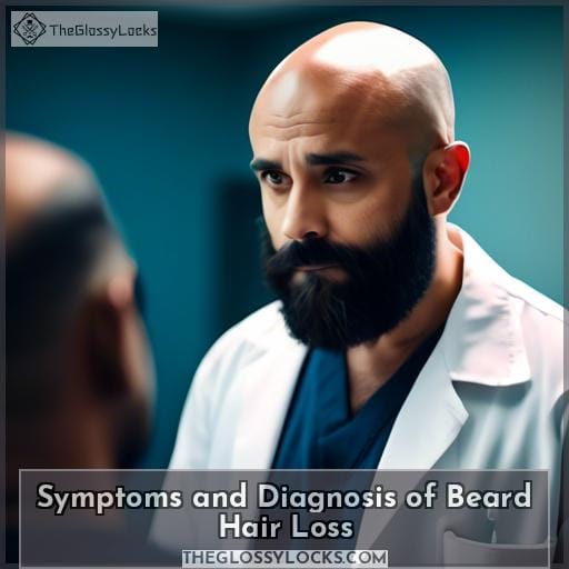 Symptoms and Diagnosis of Beard Hair Loss