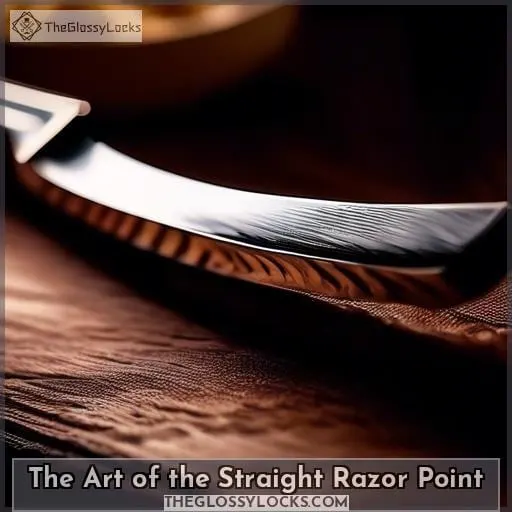 The Art of the Straight Razor Point