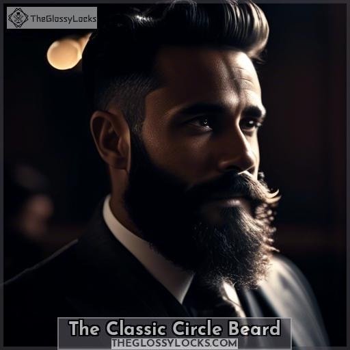 The Classic Circle Beard