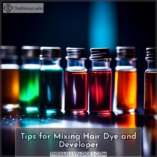 Tips for Mixing Hair Dye and Developer