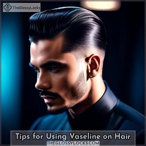 Tips for Using Vaseline on Hair