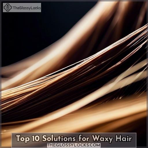Top 10 Solutions for Waxy Hair