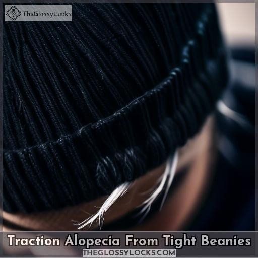 Traction Alopecia From Tight Beanies
