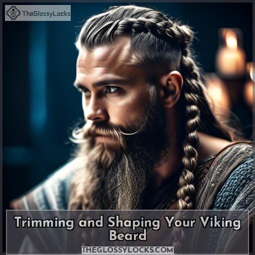 Trimming and Shaping Your Viking Beard