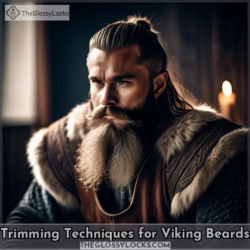 Trimming Techniques for Viking Beards
