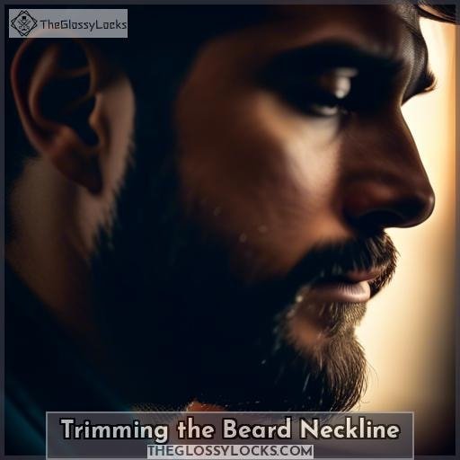 Trimming the Beard Neckline