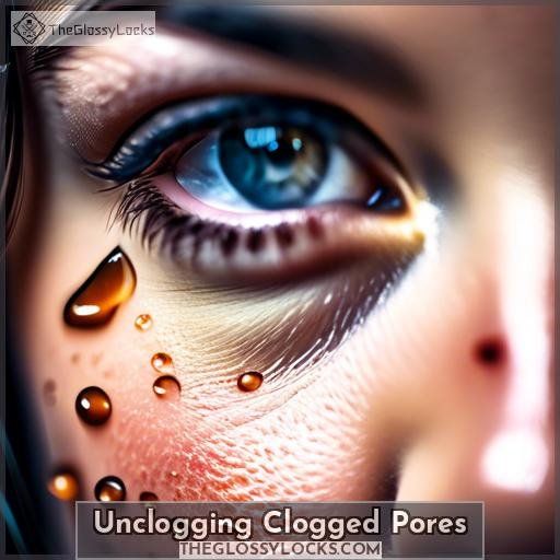 Unclogging Clogged Pores